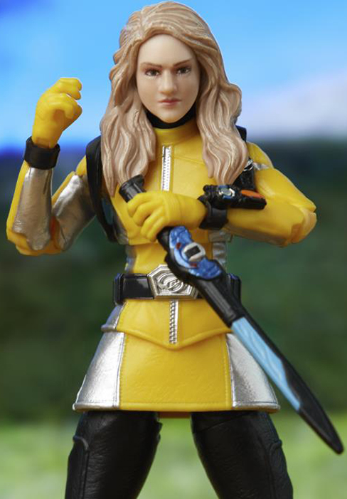 Yellow Ranger 6-inch Scale Lightning Collection | Power Rangers Beast Morphers | Hasbro