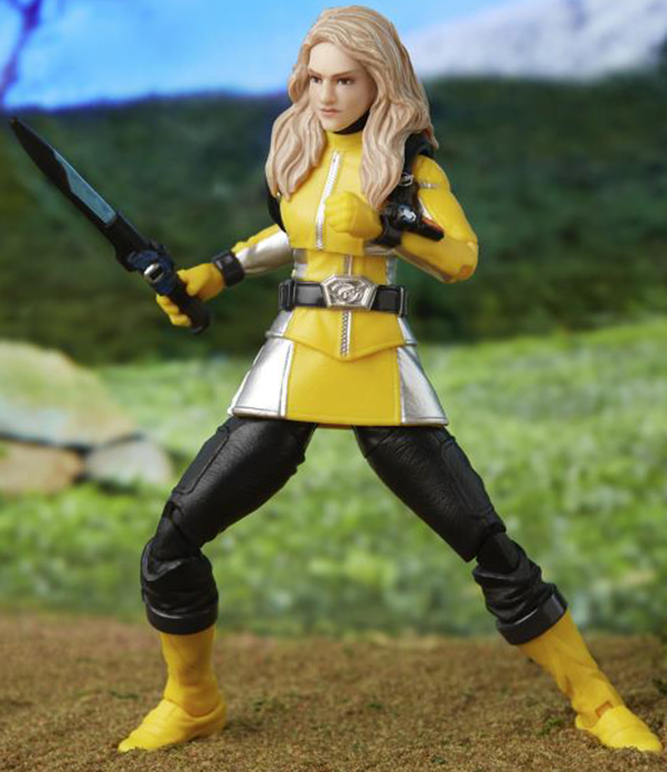 Yellow Ranger 6-inch Scale Lightning Collection | Power Rangers Beast Morphers | Hasbro