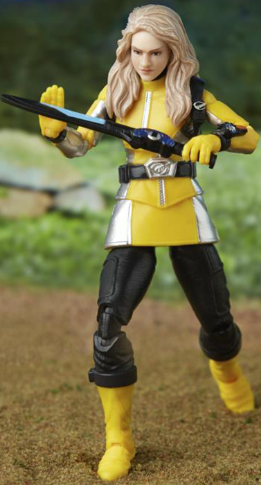 Yellow Ranger 6-inch Scale Lightning Collection | Power Rangers Beast Morphers | Hasbro