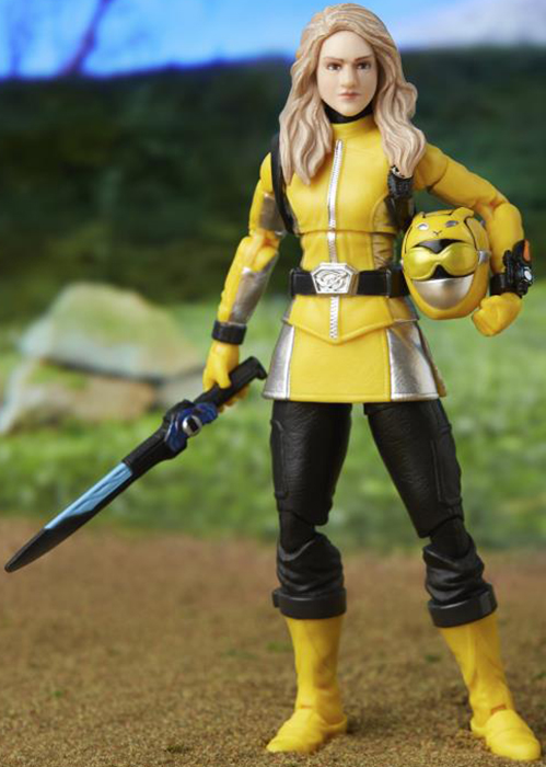 Yellow Ranger 6-inch Scale Lightning Collection | Power Rangers Beast Morphers | Hasbro