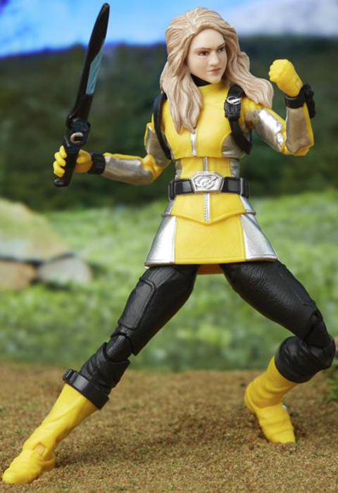 Yellow Ranger 6-inch Scale Lightning Collection | Power Rangers Beast Morphers | Hasbro