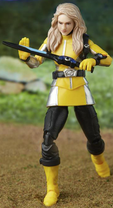 Yellow Ranger 6-inch Scale Lightning Collection | Power Rangers Beast Morphers | Hasbro