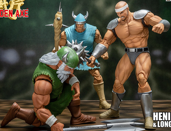 Heninger and Long Moan 1/12 Scale Two-Pack | Golden Axe | Storm Collectibles