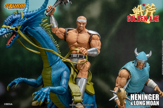 Heninger and Long Moan 1/12 Scale Two-Pack | Golden Axe | Storm Collectibles