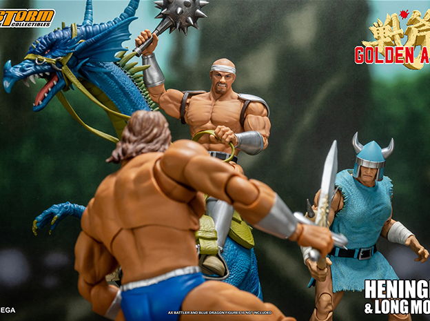 Heninger and Long Moan 1/12 Scale Two-Pack | Golden Axe | Storm Collectibles