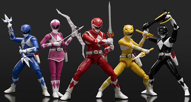 29 Red Ranger | Mighty Morphin Power Rangers Furai Model | Flame Toys