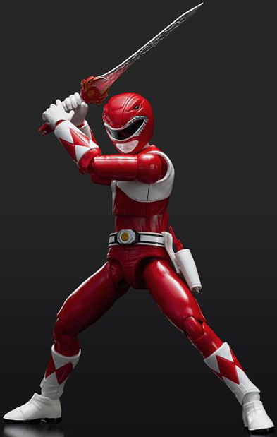 29 Red Ranger | Mighty Morphin Power Rangers Furai Model | Flame Toys