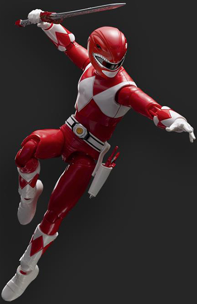 29 Red Ranger | Mighty Morphin Power Rangers Furai Model | Flame Toys