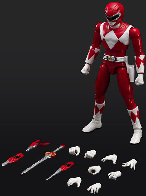 29 Red Ranger | Mighty Morphin Power Rangers Furai Model | Flame Toys