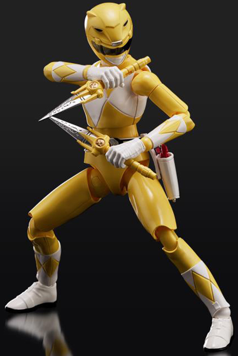 32 Yellow Ranger | Mighty Morphin Power Rangers Furai Model | Flame Toys