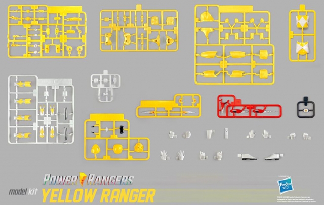 32 Yellow Ranger | Mighty Morphin Power Rangers Furai Model | Flame Toys