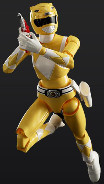 32 Yellow Ranger | Mighty Morphin Power Rangers Furai Model | Flame Toys