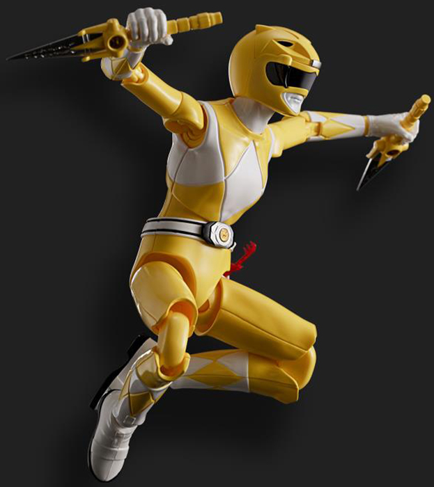 32 Yellow Ranger | Mighty Morphin Power Rangers Furai Model | Flame Toys
