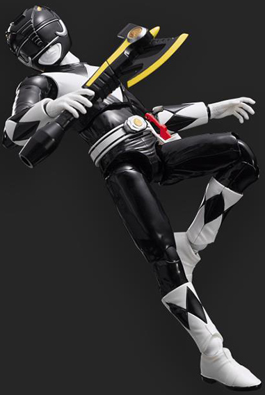 31 Black Ranger | Mighty Morphin Power Rangers Furai Model | Flame Toys