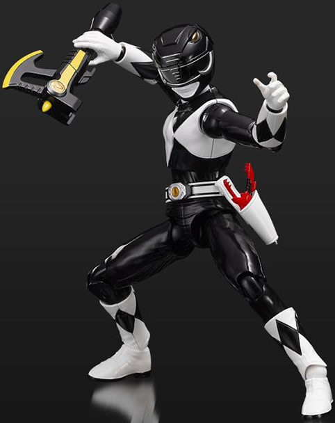 31 Black Ranger | Mighty Morphin Power Rangers Furai Model | Flame Toys