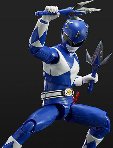 30 Blue Ranger | Mighty Morphin Power Rangers Furai Model | Flame Toys