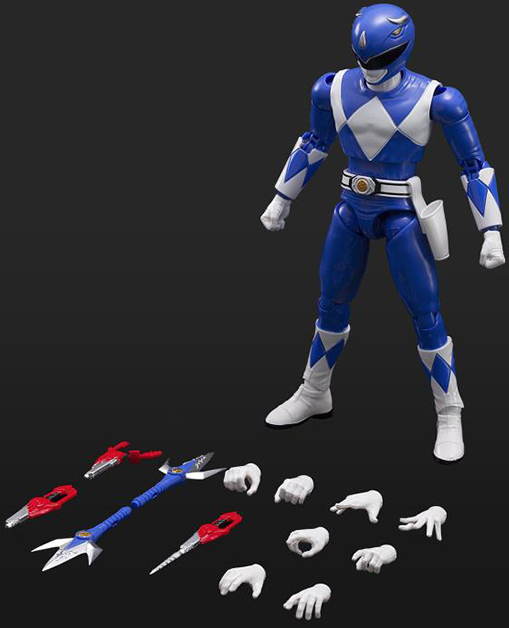 30 Blue Ranger | Mighty Morphin Power Rangers Furai Model | Flame Toys