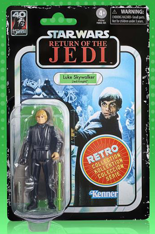  Luke Skywalker Jedi Knight 3.75-Inch Scale | Star Wars: Return of the Jedi | Star Wars Retro Collection 