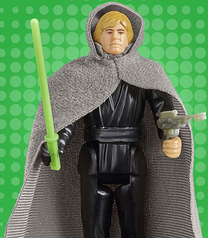  Luke Skywalker Jedi Knight 3.75-Inch Scale | Star Wars: Return of the Jedi | Star Wars Retro Collection 