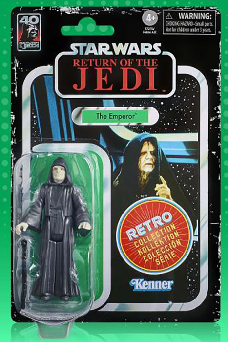  Emperor Palpatine 3.75-Inch Scale | Star Wars: Return of the Jedi | Star Wars Retro Collection 