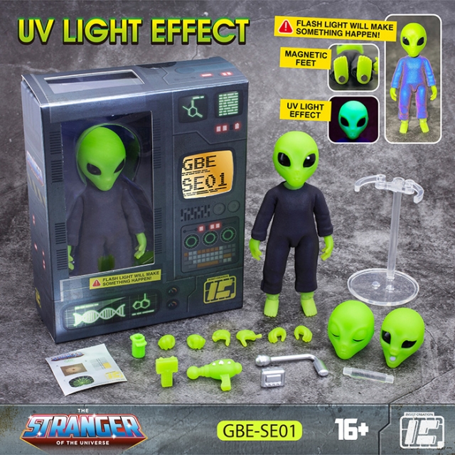 GBE-SE01 Green Alien 1/12 Scale | The Stranger of the Universe | Insist Creation Company
