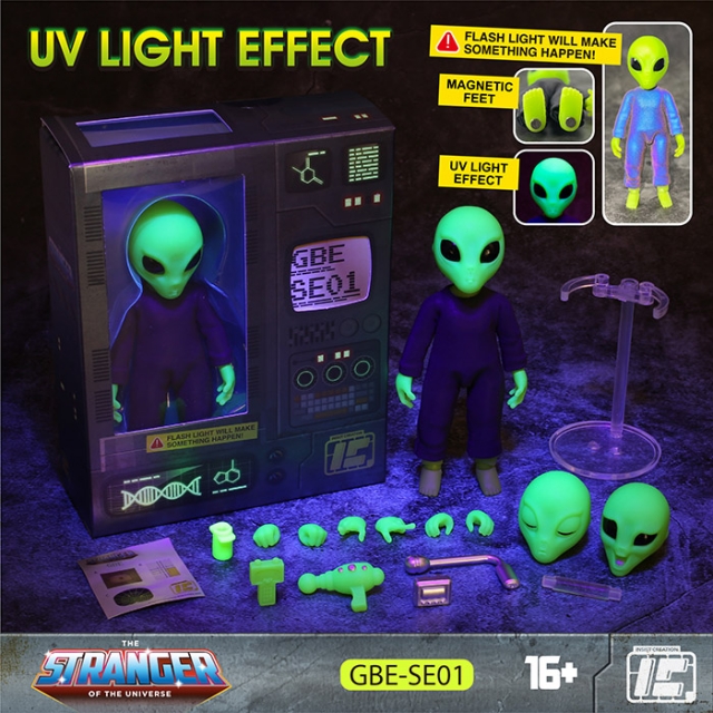 GBE-SE01 Green Alien 1/12 Scale | The Stranger of the Universe | Insist Creation Company