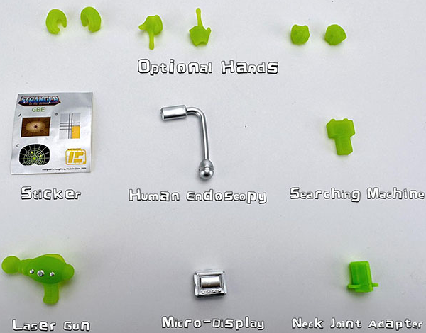 GBE-SE01 Green Alien 1/12 Scale | The Stranger of the Universe | Insist Creation Company