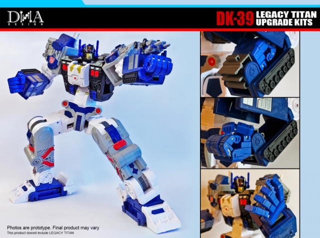 DK-39 Upgrade Kit for Transformers Legacy Titan Class Metroplex | Dna Design | Upgrade Kit