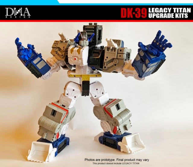 DK-39 Upgrade Kit for Transformers Legacy Titan Class Metroplex | Dna Design | Upgrade Kit