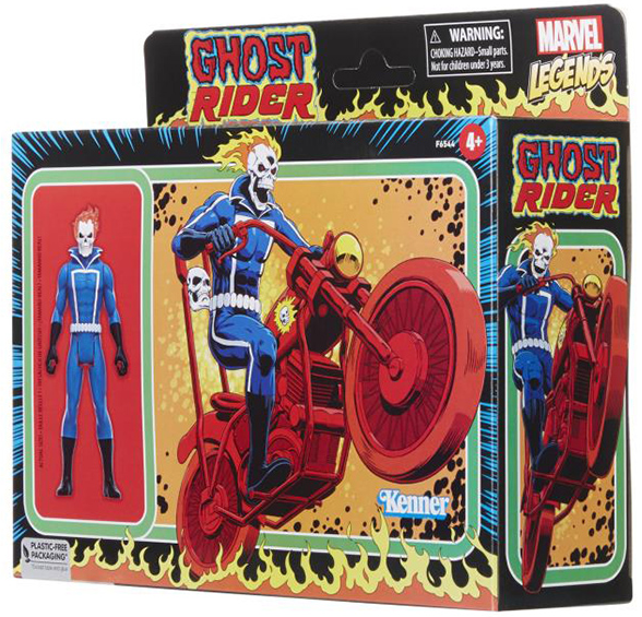 Ghost Rider and Hellcycle 3.75-Inch Scale | Marvel Legends Retro Collection
