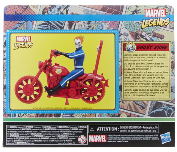 Ghost Rider and Hellcycle 3.75-Inch Scale | Marvel Legends Retro Collection