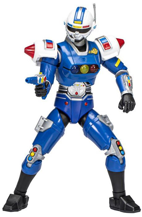 Blue Senturion Deluxe 6-inch Scale Lightning Collection | Power Rangers Turbo | Hasbro 