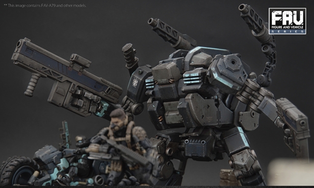 FAV-A79 Dwarf D2 1:18 Scale | Acid Rain FAV