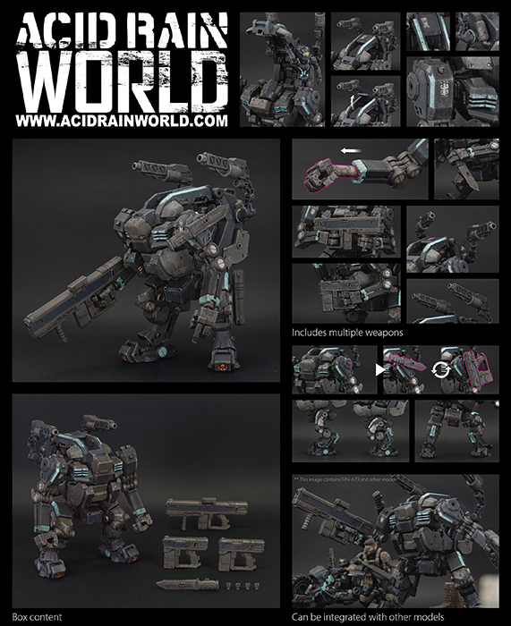 FAV-A79 Dwarf D2 1:18 Scale | Acid Rain FAV