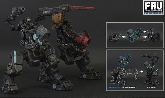 FAV-A79 Dwarf D2 1:18 Scale | Acid Rain FAV