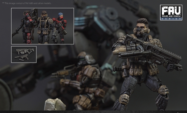 FAV-A80 Bernard 1:18 Scale | Acid Rain FAV
