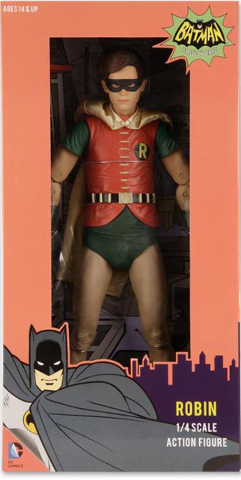 Robin Burt Ward 1/4 Scale | Batman Classic 1966 TV Series | NECA