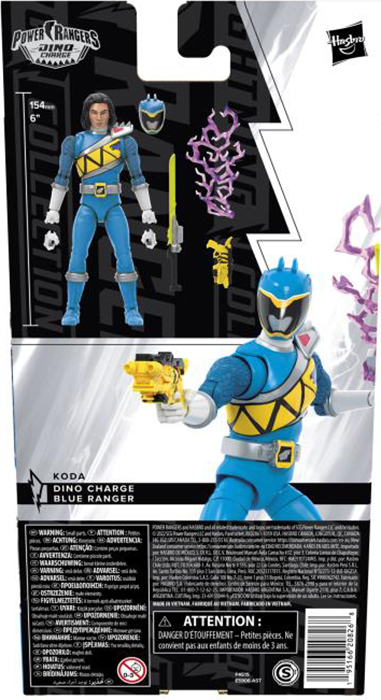Blue Ranger 6-inch Scale Lightning Collection | Power Rangers Dino Charge | Hasbro 