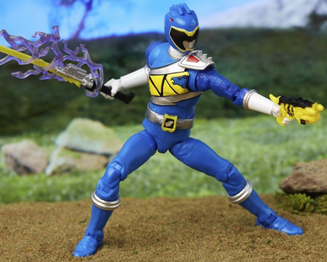 Blue Ranger 6-inch Scale Lightning Collection | Power Rangers Dino Charge | Hasbro 
