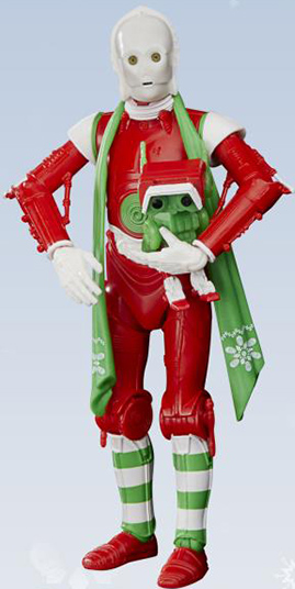 Protocol Droid Holiday Edition 6-inch Scale | Star Wars The Black Series