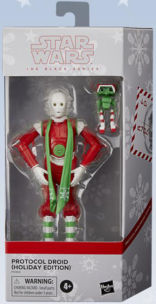Protocol Droid Holiday Edition 6-inch Scale | Star Wars The Black Series