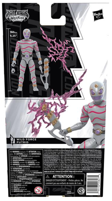 Putrid 6-inch Scale Lightning Collection | Power Rangers Wild Force | Hasbro