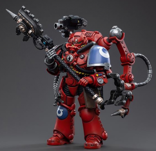 Ultramarines Primaris Techmarine Brother Tybestis 1/18 Scale | Warhammer 40K | Joy Toy 