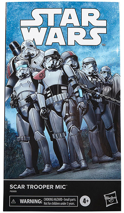 Scar Trooper Mic Comic 6-Inch Scale | Star Wars The Black Series