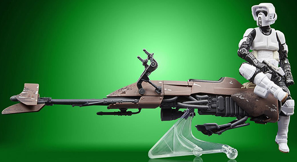 Speeder Bike and Scout Trooper 3.75-Inch Scale | Star Wars: Return Of The Jedi | Star Wars The Vintage Collection