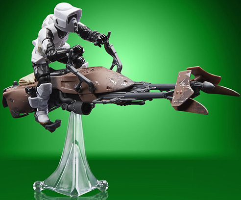 Speeder Bike and Scout Trooper 3.75-Inch Scale | Star Wars: Return Of The Jedi | Star Wars The Vintage Collection