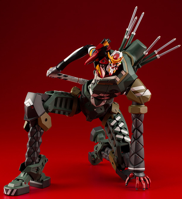 Production Model-New 02a (JA-02 Body Assembly Cannibalized) 1/400 Scale Model Kit| Rebuild Of Evangelion | Kotobukiya