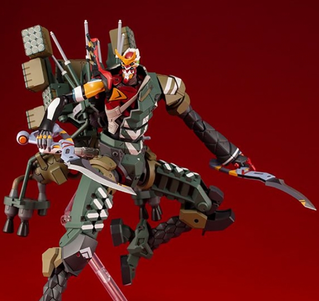 Production Model-New 02a (JA-02 Body Assembly Cannibalized) 1/400 Scale Model Kit| Rebuild Of Evangelion | Kotobukiya