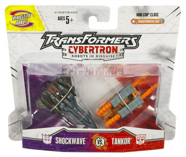 Shockwave vs Tankor Mini-con | Transformers Cybertron