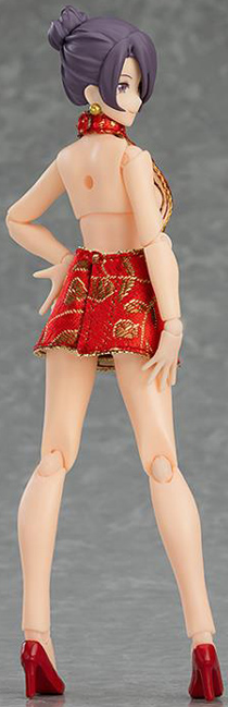 No.563 Female Body (Mika) with Mini Skirt Chinese Dress Outfit figma | Max Factory